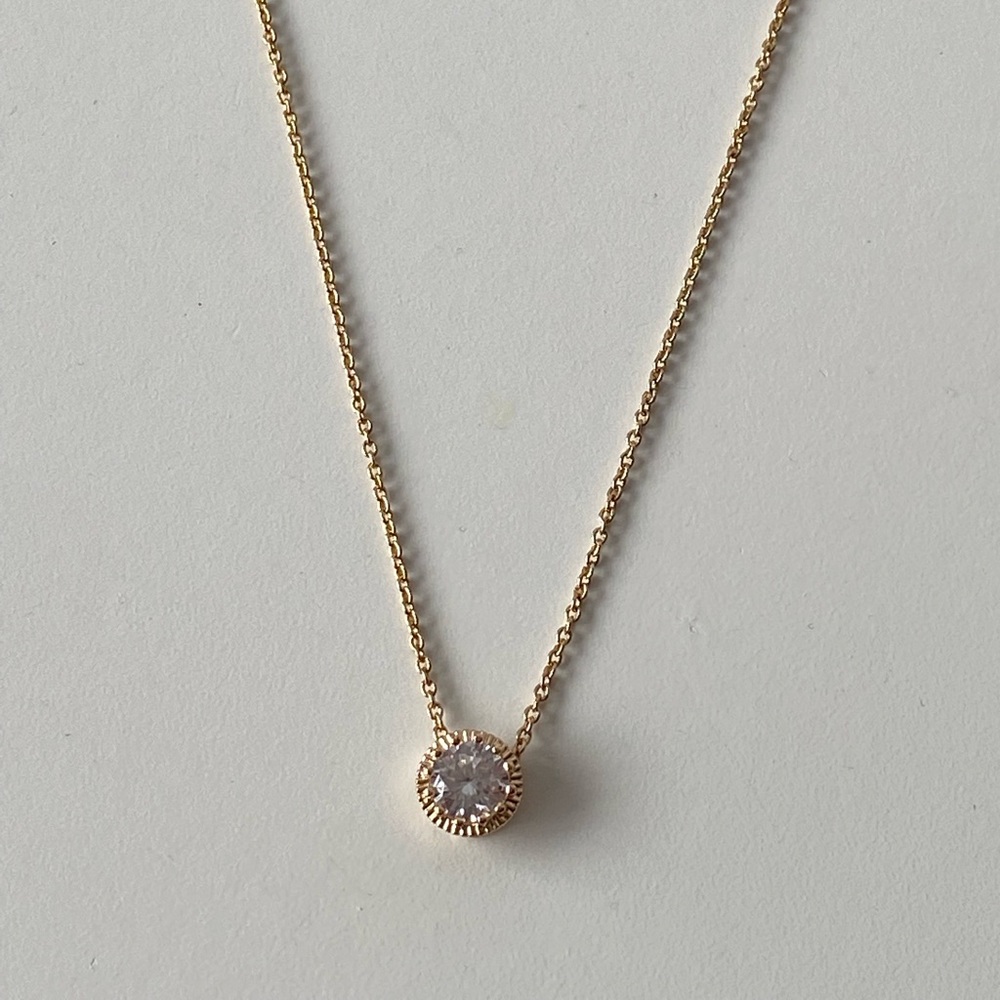 Gold Diamond Necklace
